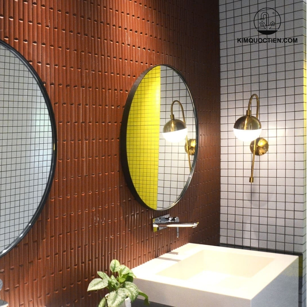 Ảnh công trình thực tế Gạch kiến trúc INAX BAMBOO BORDER INAX-20B/BB