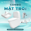 Combo Thiết Bị Vệ Sinh INAX Mặt Trời Kim Quốc Tiến
