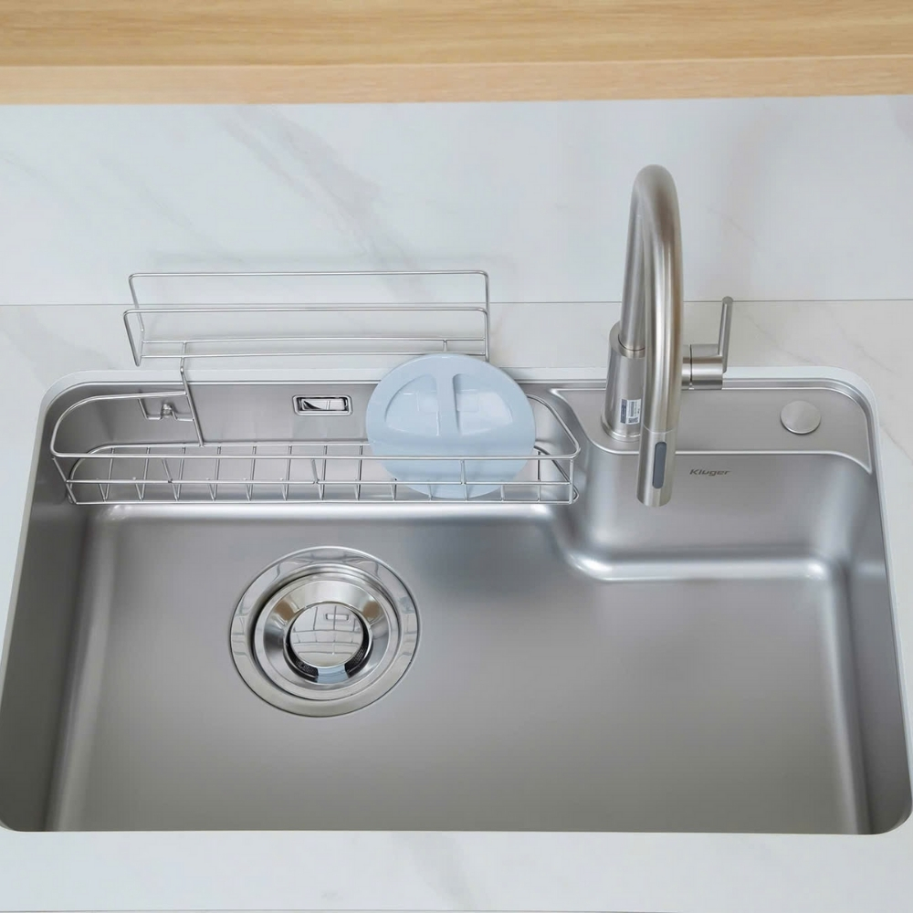 Ảnh công trình thực tế Chậu rửa chén Kluger KH8050SL Plus