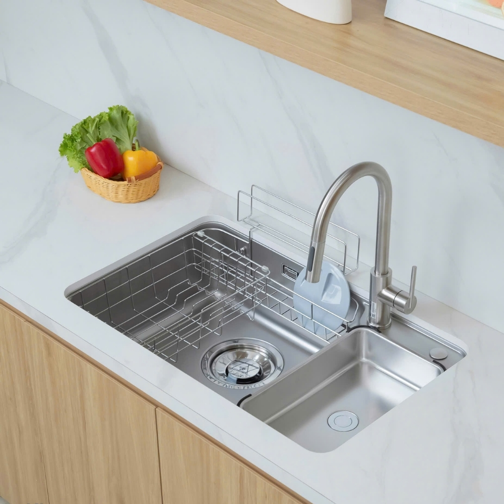 Ảnh công trình thực tế Chậu rửa chén Kluger KH8050SL Plus