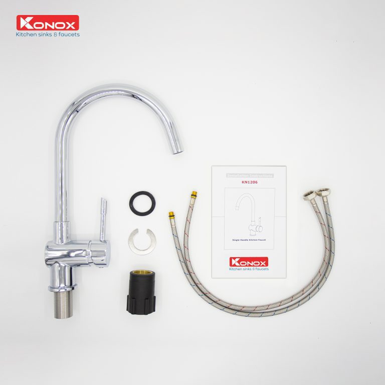 Ảnh công trình thực tế Vòi Rửa Chén KONOX KN1206