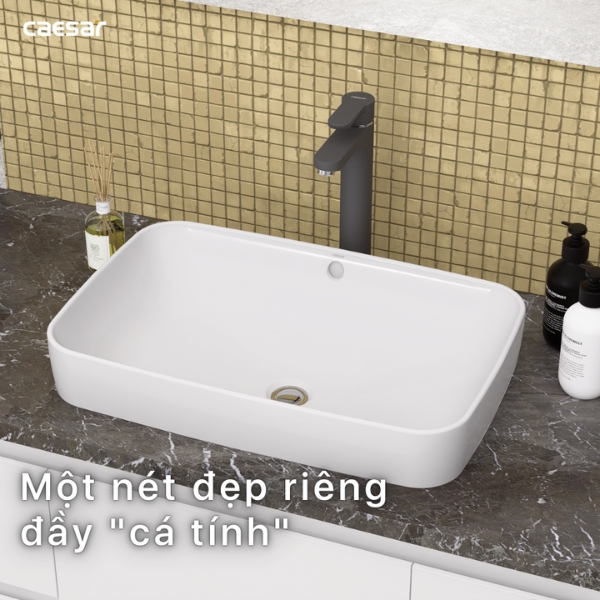 Alternative view of Lavabo Caesar đặt trên bàn L5262