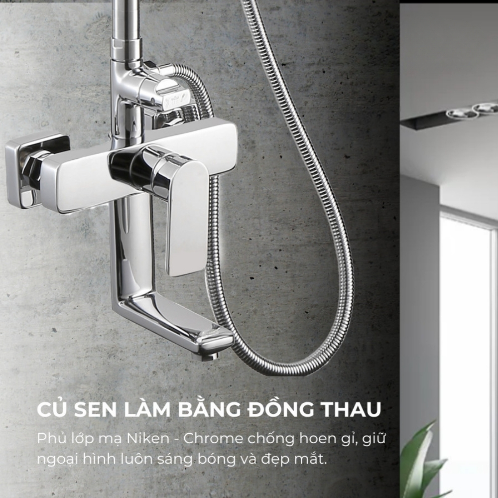 Ảnh công trình thực tế Sen cây nóng lạnh Luxta L7220N