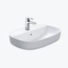 Chậu Rửa Lavabo INAX AL-652V Đặt Bàn Aqua Ceramic