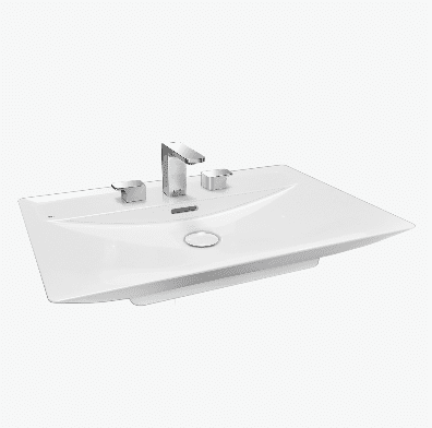 Chậu Rửa Lavabo INAX AL-S630V Đặt Bàn Aqua Ceramic