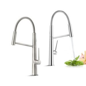 Alternative view of VÒI Rửa Bát NÓNG LẠNH CẦN MỀM 2 DẦU XẢ LEVANTE NB303