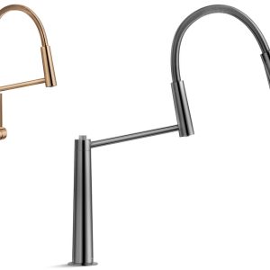Ảnh công trình thực tế VÒI Rửa Bát NÓNG LẠNH CẦN MỀM 2 DẦU XẢ LEVANTE NB306B