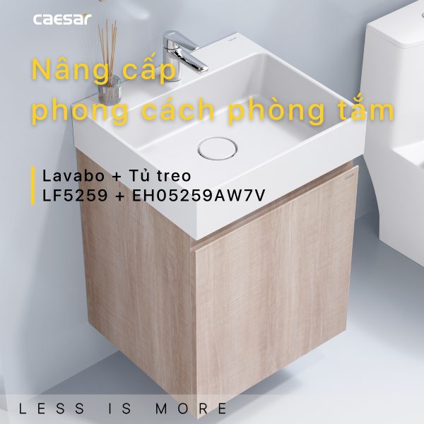 Alternative view of Bộ tủ lavabo Caesar LF5253/EH05253AW7V