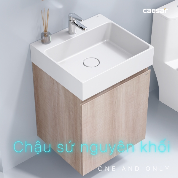 Ảnh công trình thực tế Bộ tủ lavabo Caesar LF5253/EH05253AW7V