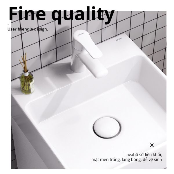 Ảnh công trình thực tế Bộ tủ lavabo Caesar LF5257+EH05257ADV