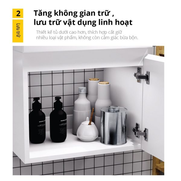 Ảnh công trình thực tế Bộ tủ lavabo Caesar LF5259/EH05259AV