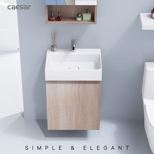 Ảnh công trình thực tế Bộ tủ lavabo Caesar LF5259/EH05259AW7V