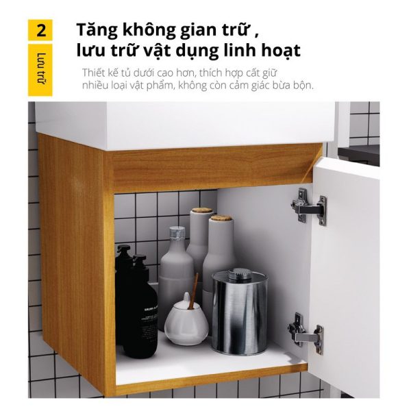 Ảnh công trình thực tế Bộ tủ lavabo Caesar LF5259/EH05259AWV