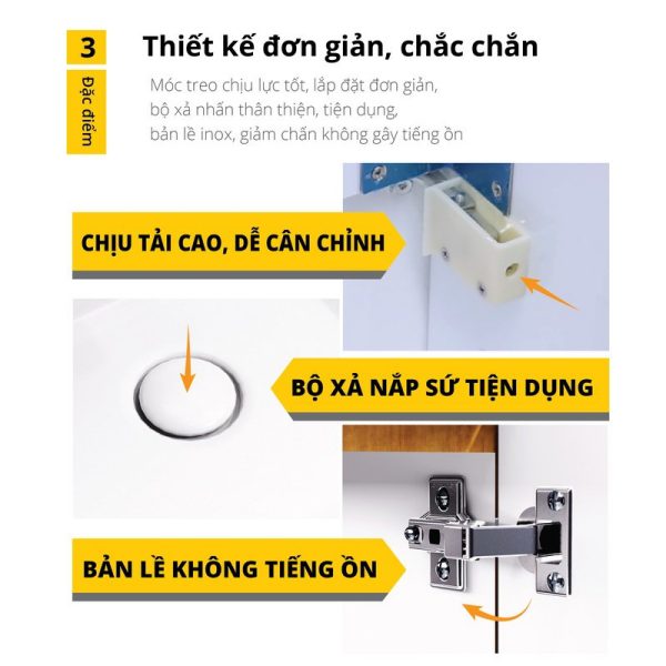 Ảnh công trình thực tế Bộ tủ lavabo Caesar LF5259/EH05259AWV