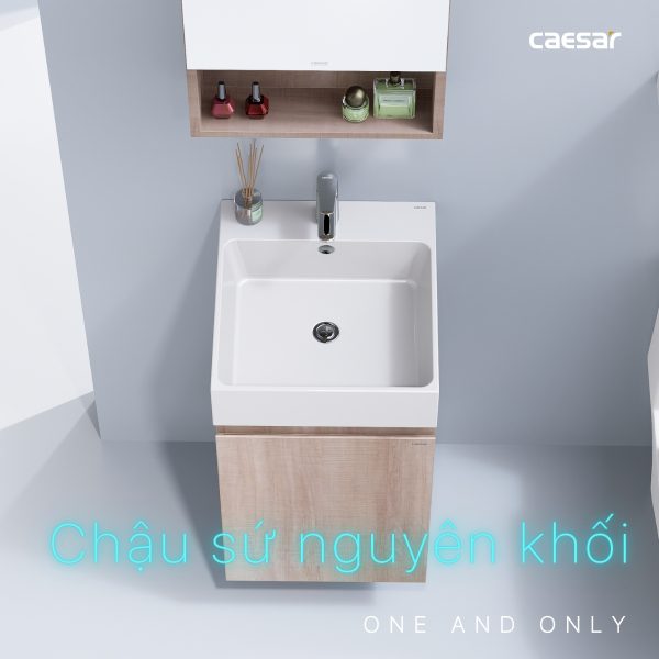 Ảnh công trình thực tế Bộ tủ lavabo Caesar LF5261+EH05261AW7V