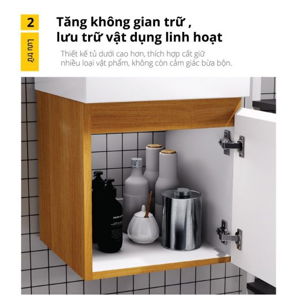 Ảnh công trình thực tế Bộ tủ lavabo Caesar LF5263/EH05263AWV