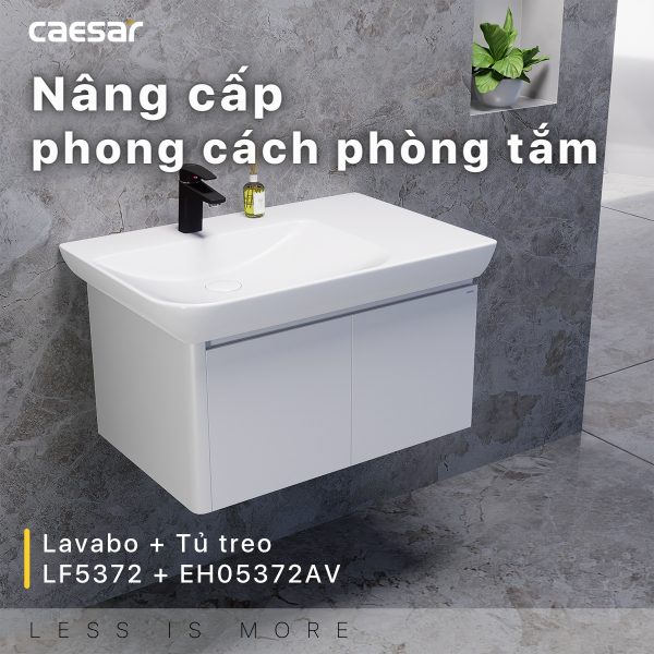 Alternative view of Bộ tủ lavabo Caesar LF5372/EH05372AV