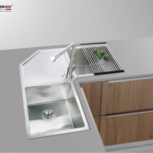 Ảnh công trình thực tế CHẬU RỬA 3 HỘC LIKEN NL700