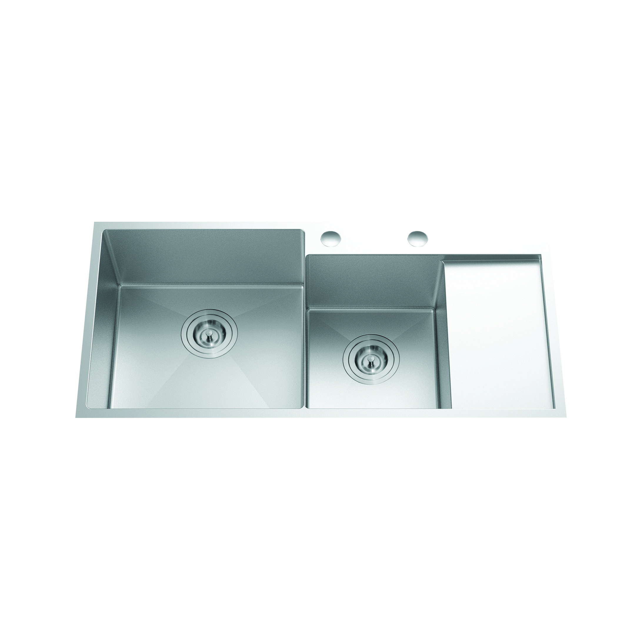 Ảnh công trình thực tế CHẬU RỬA 2 HỘC LIKEN NL746