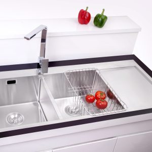 Ảnh công trình thực tế CHẬU RỬA 2 HỘC LIKEN NL749