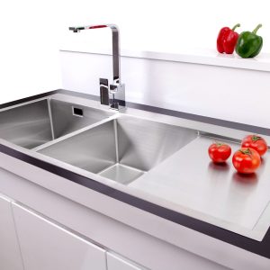 Ảnh công trình thực tế CHẬU RỬA 2 HỘC LIKEN NL749