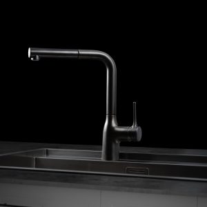 Ảnh công trình thực tế VÒI Rửa Bát DÂY RÚT NÓNG LẠNH MANIA NB216LTB