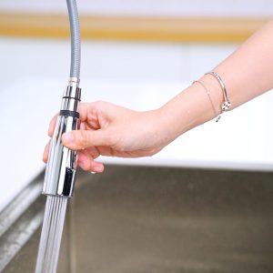 Ảnh công trình thực tế VÒI Rửa Bát DÂY RÚT NÓNG LẠNH MANIA NB305C