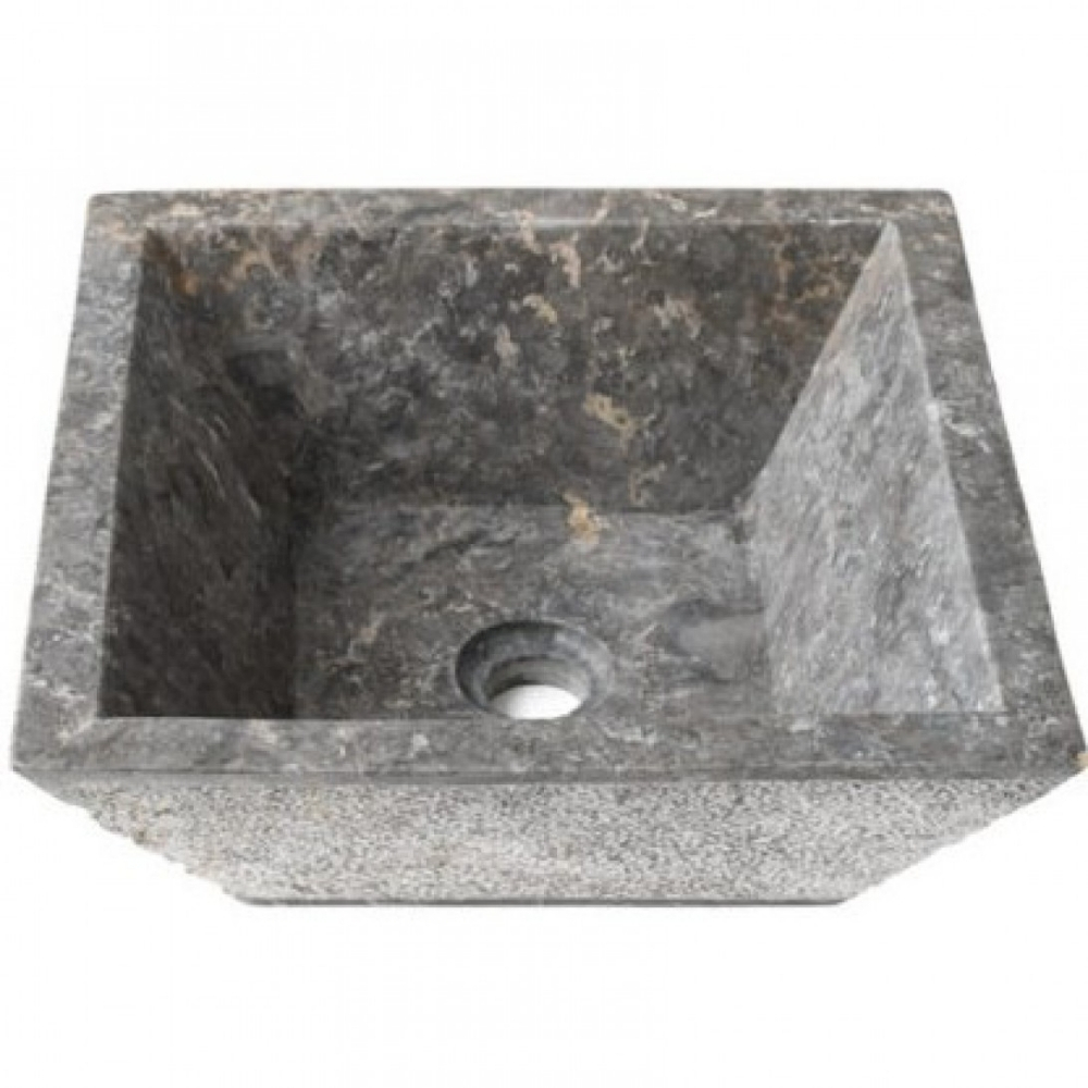 Chậu Rửa Mặt Lavabo Kanly MAR054I Đặt Bàn Đá Marble 400×160 mm