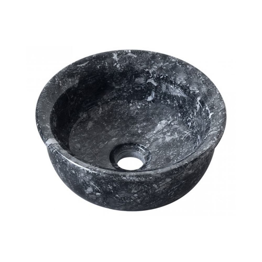 Chậu Rửa Mặt Lavabo Kanly MAR62V Đặt Bàn Đá Tự Nhiên 300×130 mm