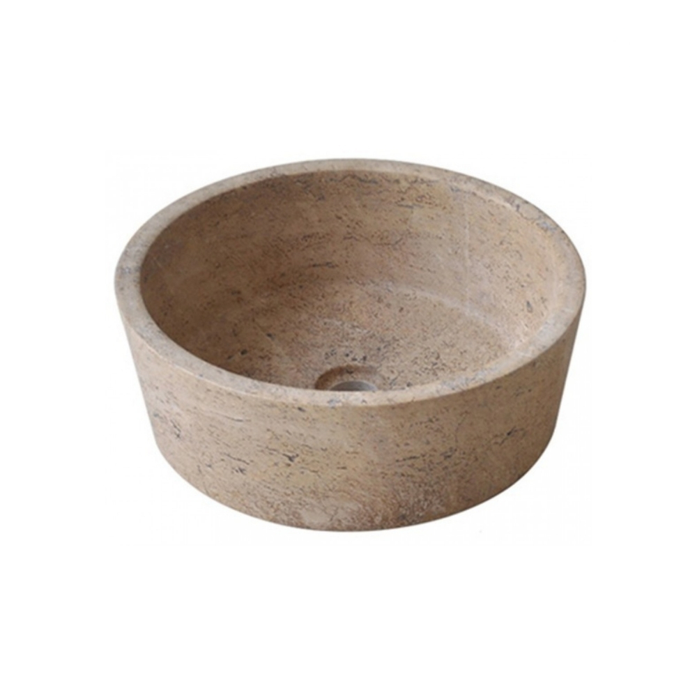 Chậu Rửa Mặt Lavabo Kanly MAR7E4 Đặt Bàn Đá Tự Nhiên 400×150 mm