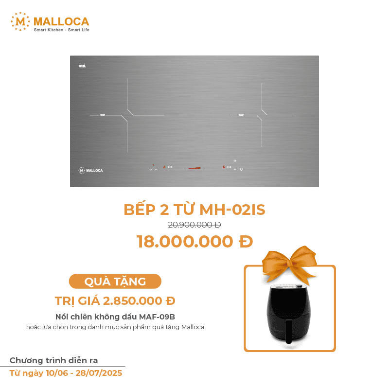 Bếp Từ MALLOCA MH-02IS (ver. 2020)