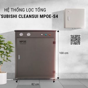 Ảnh công trình thực tế Máy lọc tổng Mitsubishi Cleansui MPOE-S4