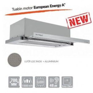 Ảnh công trình thực tế Máy Hút Mùi EUROSUN EH-70AF85S Treo Tường 70cm