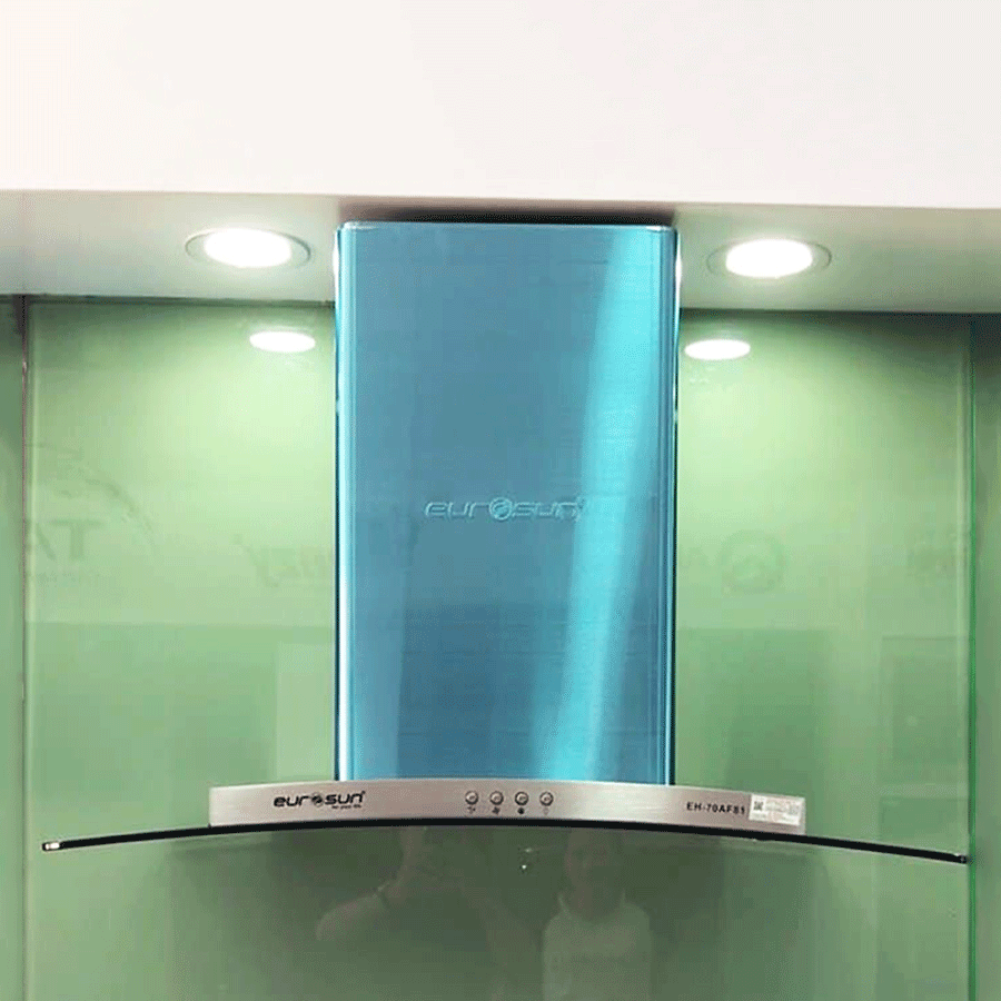 Ảnh công trình thực tế Máy Hút Mùi EUROSUN EH-90AF81S Treo Tường 90cm