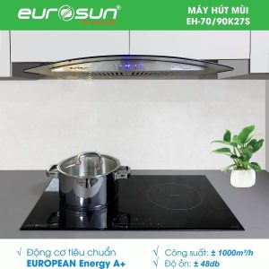 Ảnh công trình thực tế Máy Hút Mùi EUROSUN EH-90K27S Treo Tường 90cm