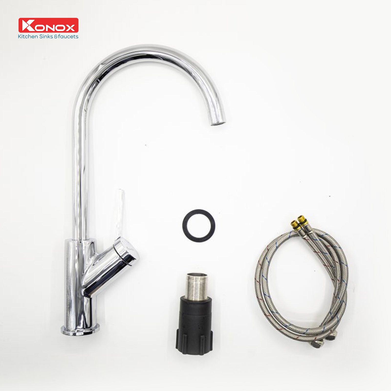 Ảnh công trình thực tế Vòi Rửa Chén KONOX Modo Chrome