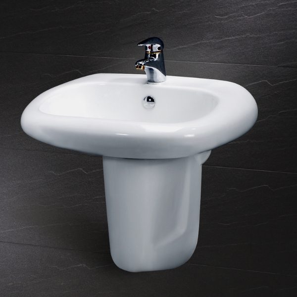 Ảnh công trình thực tế Chân treo lavabo Caesar P2441