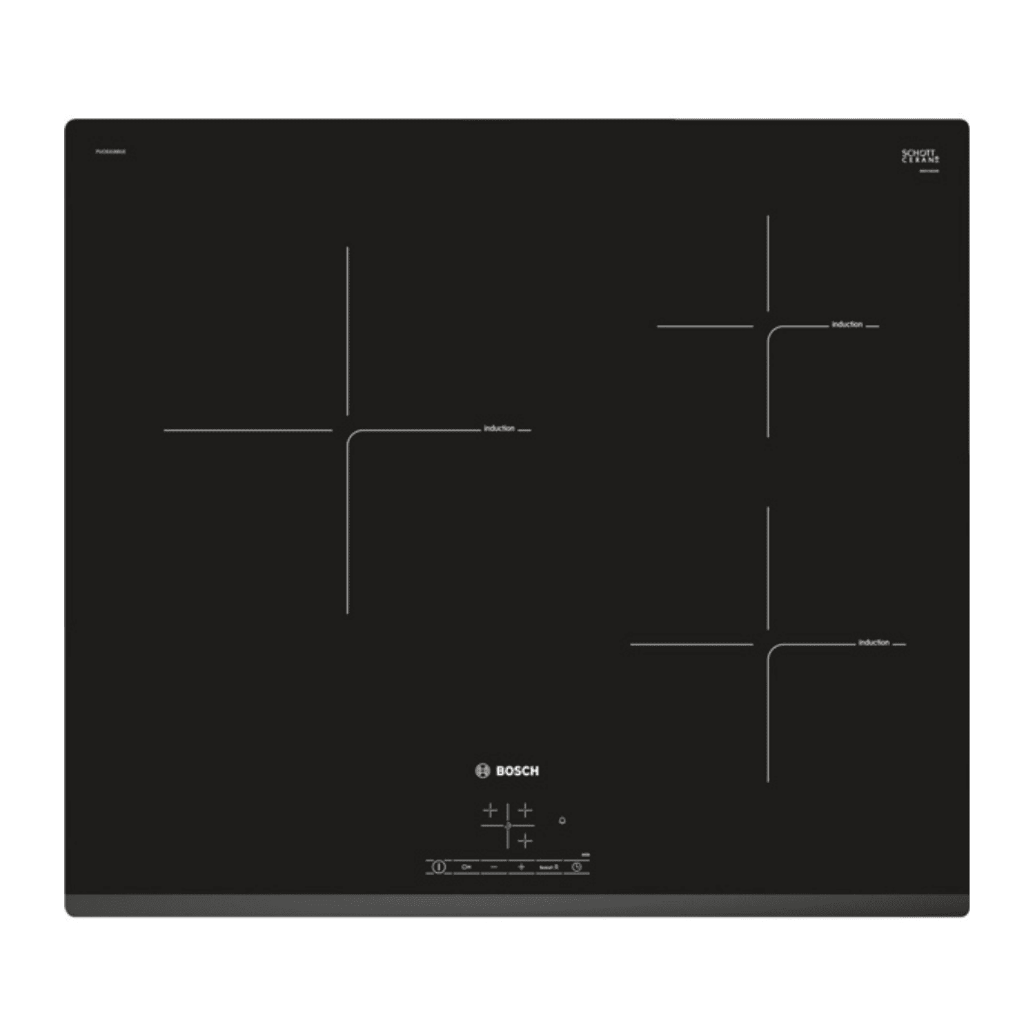 Bếp Từ BOSCH 3 vùng nấu PUC631BB1E Series 4
