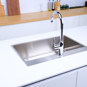 Ảnh công trình thực tế CHẬU RỬA 1 HÔC PURA NT675T