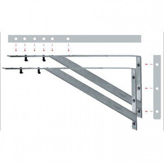 Pát Đỡ Lavabo Âm CAESAR BF442-5