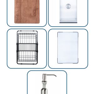 Ảnh công trình thực tế CHẬU RỬA 2 HỘC RAZIA NJ575