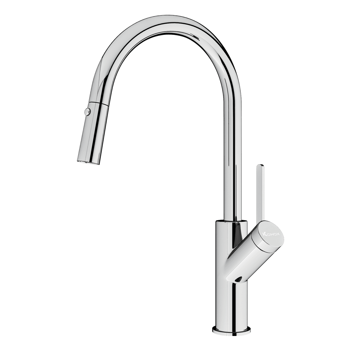 Vòi Rửa Chén KONOX Ponte Chrome Dây Rút