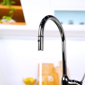 Ảnh công trình thực tế VÒI Rửa Bát DÂY RÚT NÓNG LẠNH NB130LTB