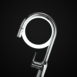 Ảnh công trình thực tế VÒI Rửa Bát DÂY RÚT NÓNG LẠNH RING NB131L