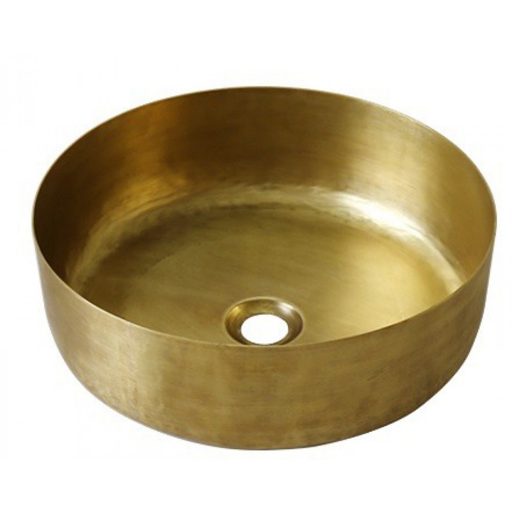 Chậu lavabo Kanly RSC401V đặt bàn phong cách đồng cổ 376×115 mm