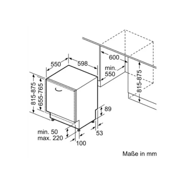Ảnh công trình thực tế Máy rửa bát âm tủ SMH4HCX48E series 4