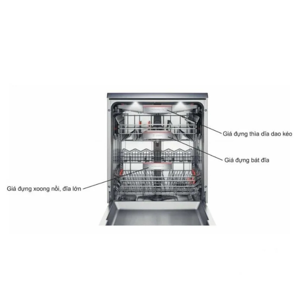 Ảnh công trình thực tế Máy rửa bát độc lập SMS46GI04E series 4