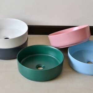 Ảnh công trình thực tế Chậu Lavabo Kanly SU520