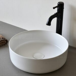 Ảnh công trình thực tế Chậu Lavabo Kanly SU523