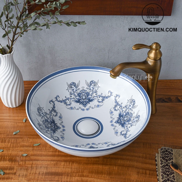 Ảnh công trình thực tế Chậu Rửa Mặt Lavabo Kanly SU710